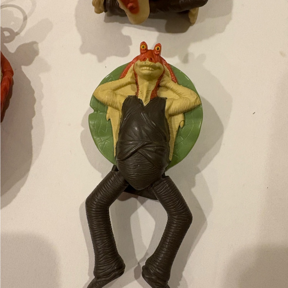 Jar Jar Binks Star Wars Toy lot of 4 - Picture 9 of 16
